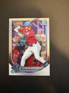 2025 Bowman Chrome Connor Norby #46 (RC) Mega Pack - Picture 1 of 2