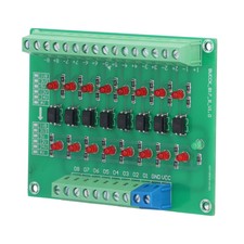 Optical Isolation Module 24V To 5V 8 Channel Optocoupler Signal Converter Board