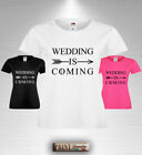 T-Shirt Phrases Fun Wedding IN Arrival Honeymoon Elegant Summer Fashion Slim