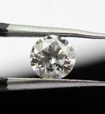 0.50 Ct Half Natural H/SI2 Grade Diamond Loose Round Cut 5 mm Size GIA Certified
