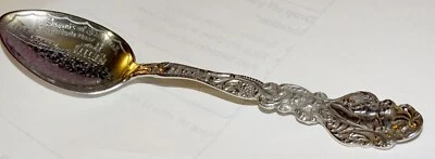 Cuchara de recuerdo Summit Pikes Peak Colorado Signal Station 5" Foto 1 de 4