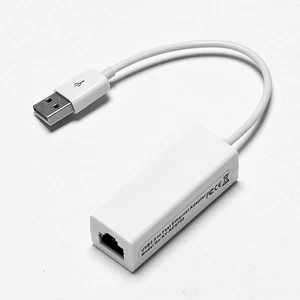 New USB 2.0 10/100Mbps RJ45 Ethernet Network LAN Adapter Card for Laptop - Picture 1 of 3