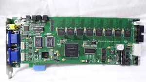 D1 Hardware Compressed 8 Channel 240fps DVR Card H.264 Capture Board PCI-e - Photo 1/5