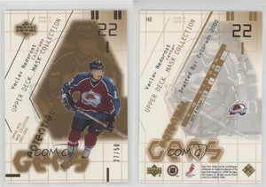 2001-02 Upper Deck Mask Collection Gold /50 Vaclav Nedorost #140 Rookie RC