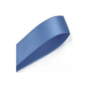 5/8" Wide Smoke Blue Double Faced Satin Ribbon - 100 Yards (SR011225) - Picture 1 of 1