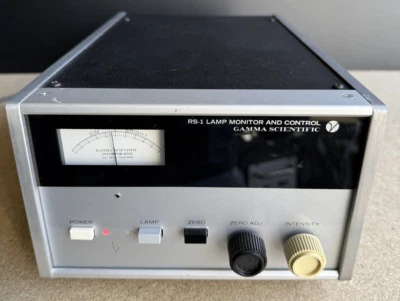 Vintage Gamma Scientific Analog RS-1 Lamp Monitor and Control Unit - Image 1 of 4