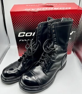 Stivali saltatori Corcoran da uomo 10" in pelle 975 *made in USA* neri taglia 10 D - Foto 1 di 24