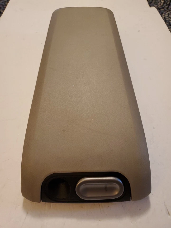 Mazda CX-7 2007 2009 consola central tapa reposabrazos reposabrazos cuero beige  Foto 1 de 4