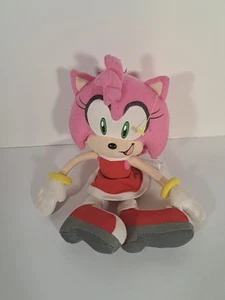 2020 Great Eastern Entertainment Sega Sonic The Hedgehog 10" Amy Rose Plush - Picture 1 of 2