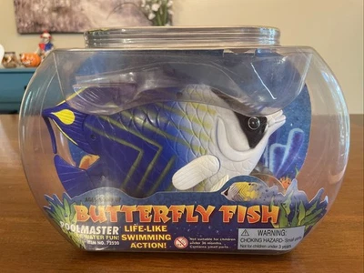 Poolmaster 蝴蝶鱼泳池玩具电池供电游泳老式 2003 — 第 1/4 张图片