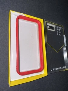 Rhinoshield Crashguard NX iPhone XR/11 Bumper Case Red - Photo 1 sur 2