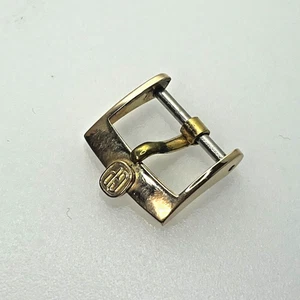 Vintage Girard-Perregaux 13.5mm Gold-Plated Watch Buckle Swiss Made #802A - Picture 1 of 4