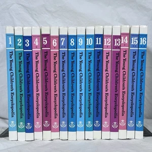 The Young Children's Encyclopedia Britannica 16 Bände sehr guter Zustand - Bild 1 von 15