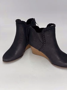 Maurice’s Damen-Bootie Keilabsatz schwarz Größe 8,5 - Bild 1 von 7