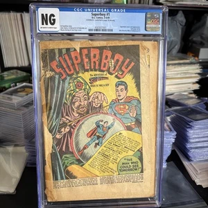 Superboy #1 CGC DC Comics March-April 1949. READ DESCRIPTION - Picture 1 of 11
