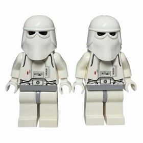2) Snowtrooper Hoth Lot 4483 Star Wars LEGO&reg; Minifigure Mini Figure