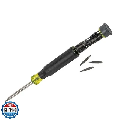 Klein Tools 32328 Destornillador de Precisión, Destornillador Multi-Bit 27 en 1, Brocas  Foto 1 de 4