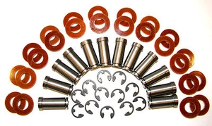 12 Tattoo Machine 3/8" Coil Core Set BLACK FIBER Washers 1" T-top Cores - Picture 1 of 1