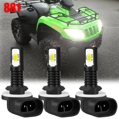 PARA ARCTIC CAT 400 500 650 700 1000 FARO BOMBILLAS LED SUPER BLANCO 1600LM Foto 1 de 4