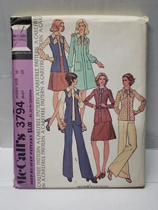 McCall's 1973 Sewing Pattern #3794 Size 16 Misses Wardrobe -Uncut FF- - Picture 1 of 6