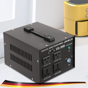 Convertidor de voltaje USB 3000W 220V⇋110V convertidor inversor transformador - Imagen 1 de 21
