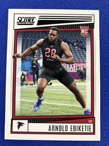 2022 #358 Arnold Ebiketie Panini Score Football RC - Picture 1 of 2