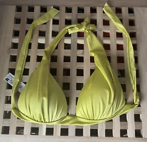 Calzedonia Graduated Padded Triangle Bikini Top Shiny Satin(size S) - Picture 1 of 2