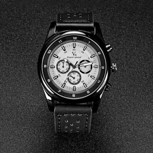 V6 Super Speed V0281 Analog Sport Military Waterproof Quartz Wrist Watch UK - Picture 1 of 1
