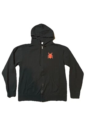Spiderman Homecoming Movie Promo Hoodie Sweatshirt 2017 Marvel Size Large Zip up - Image 1 of 4
