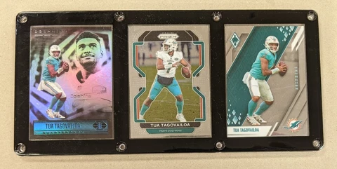 TUA TAGOVAILOA 3 CARD PLAQUE MIAMI DOLPHINS Cover
