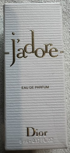Dior J'adore Eau De Parfum Travel Sample Glass Bottle