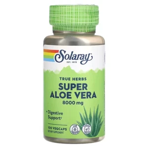 Gel Solaray Super Aloe Vera 8000 mg | 100 CT - Imagen 1 de 4