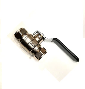 Compression 15mm Full Bore Isolating Ball Valve Lever - Picture 1 of 1