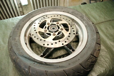 Aprilia Leonardo 125 96-98 ZD4MB0 Vorderrad Reifen Bremsscheibe Felge Wheel Rim - Bild 1 von 4