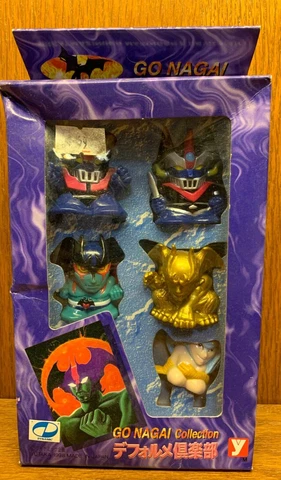 Devilman Mazinger Go Nagai Collection Deformed Figures Yutaka Japan Cover