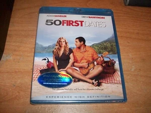 50 First Dates (Blu-ray Disc, 2006) Adam Sandler Comedy Movie NEW - Picture 1 of 2