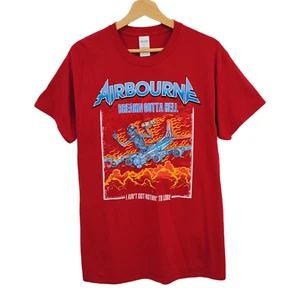 Camiseta Airbourne Breakin’ Outta Hell Bombshell European Tour 2017 Banda - Talla M - Imagen 1 de 4