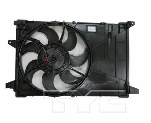 Radiador duplo e ventilador condensador para Chevrolet Spark 2016-2017 - Imagem 1 de 3