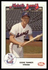 1990 Hills Nashville Sounds Eddie Tanner Nashville Sounds #NNO