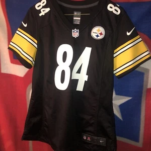 Pittsburgh Steelers Woman’s Cut Antonio Brown #84 Nike Jersey “On Field” Medium - Picture 1 of 8