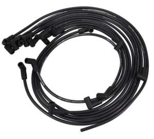 TSP Ignition SBC Under Header Black 90 Degree 8.5MM Plug Wires - Bild 1 von 8