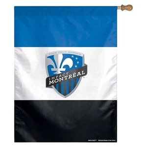 Wincraft CF Montreal Impact MLS Soccer Vertical Flag 27" x 37" New Open Box - Picture 1 of 1