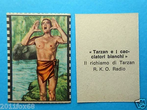 johnny weissmuller figurine nannina 1950 r.k.o. tarzan e i cacciatori bianchi pd - Picture 1 of 1