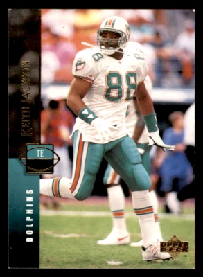 1994 Upper Deck Keith Jackson    #286 Miami Dolphins - Image 1 of 2