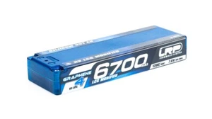 New LRP HV LCG Modified Graphene 4 6700mAh 120C/60C 7.6V/50.9Wh - Picture 1 of 2
