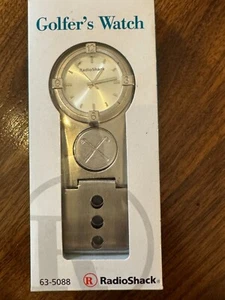 Radio Shack Golfer's Watch New In Box Old Stock READ DESCRIPTION - Picture 1 of 9