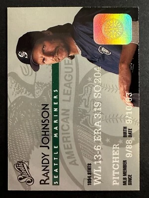 Randy Johnson 1995 Studio Baseball Card Seattle Mariners #48 - Image 1 of 2