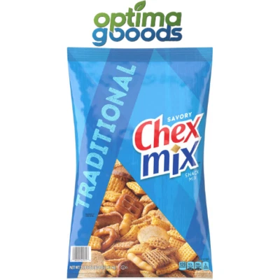 Bolsa de 40 oz Chex Mix Tradicional Mezcla de Snack Salado - Crujiente Merienda de Fiesta Fresca. Foto 1 de 4