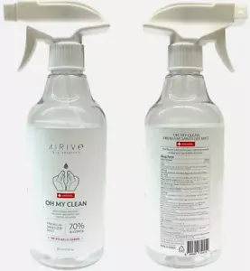 Hand Sanitizer Spray 500ml 16.9 OZ 10 Pack ( 2 Free Travel Size 50 ml 1 .7 Oz) - Picture 1 of 2