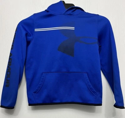 UNDER ARMOUR Niños Talla YSM Juvenil Pequeña Tormenta Cold Gear Sudadera con Capucha Suelta Azul Foto 1 de 4